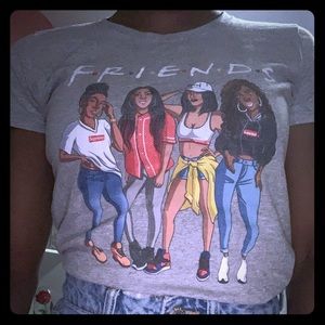 FRIENDS grey t-shirt size small